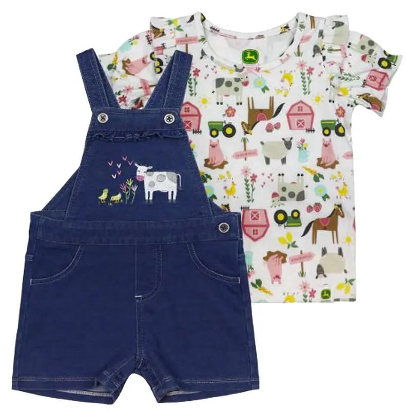 G 3-12m Cow & Friends 2pc Set