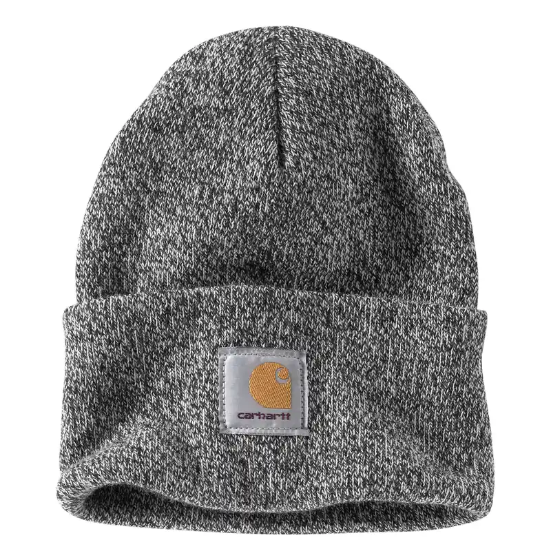 Men‘s A18 Acrylic Knit Cuffed Beanie - Black/white - One Size