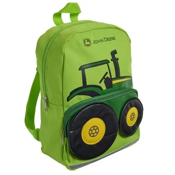 Toddler Lime Green Tractor Backpack - Model Lp54065