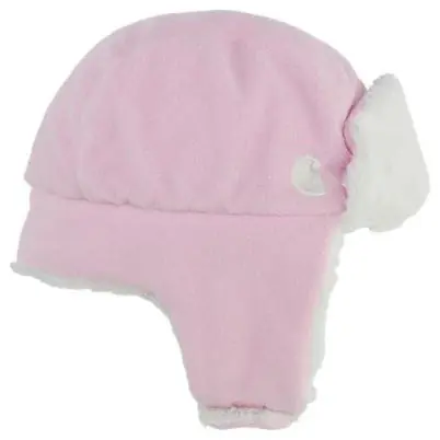 Toddler Girls‘ Pink Sherpa Trapper Hat - Stylish And Warm