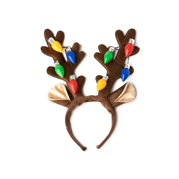 Led Antlers Headband 1 Pk