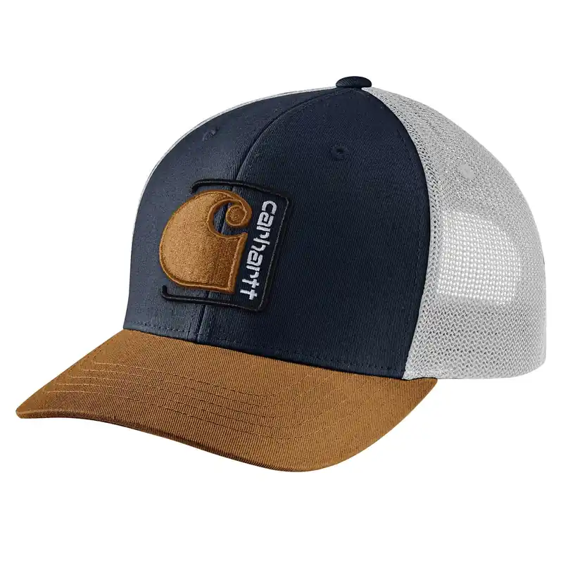Canvas Mesh-back C Patch Cap