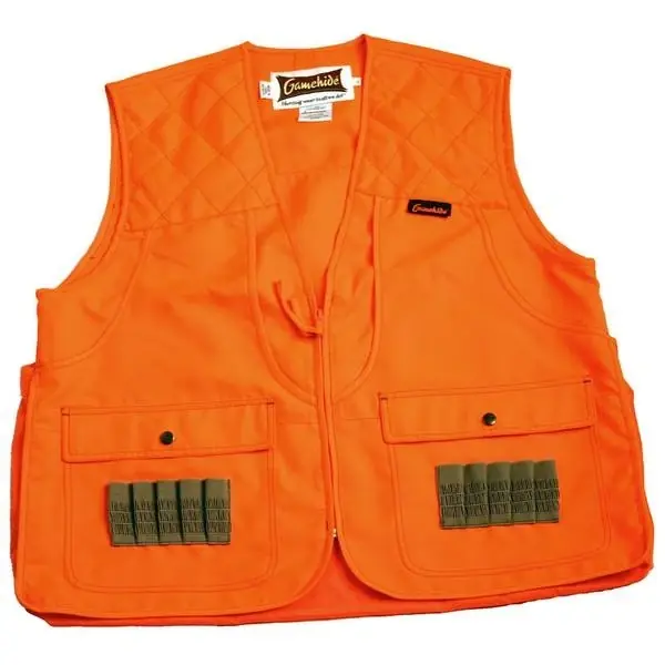 Youth Orange Front Loader Hunting Vest - Durable, Lightweight, Safety Gear