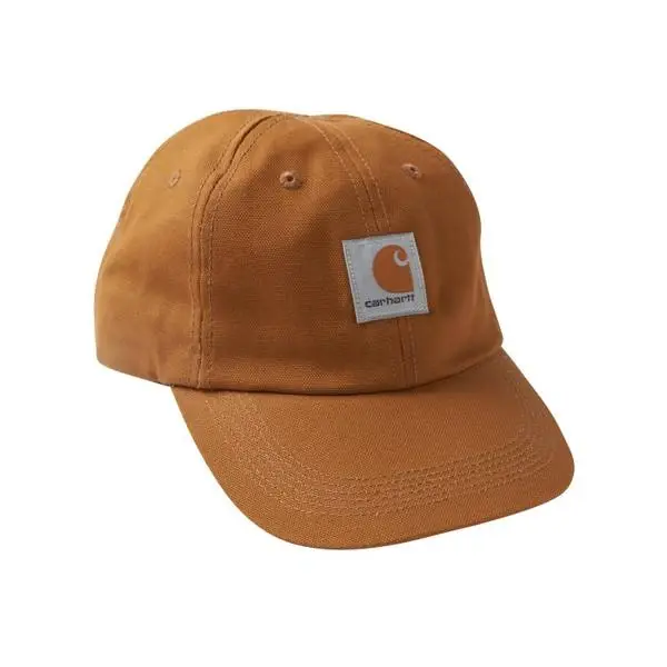 Signature Canvas Cap For Boys - Durable Brown Hat