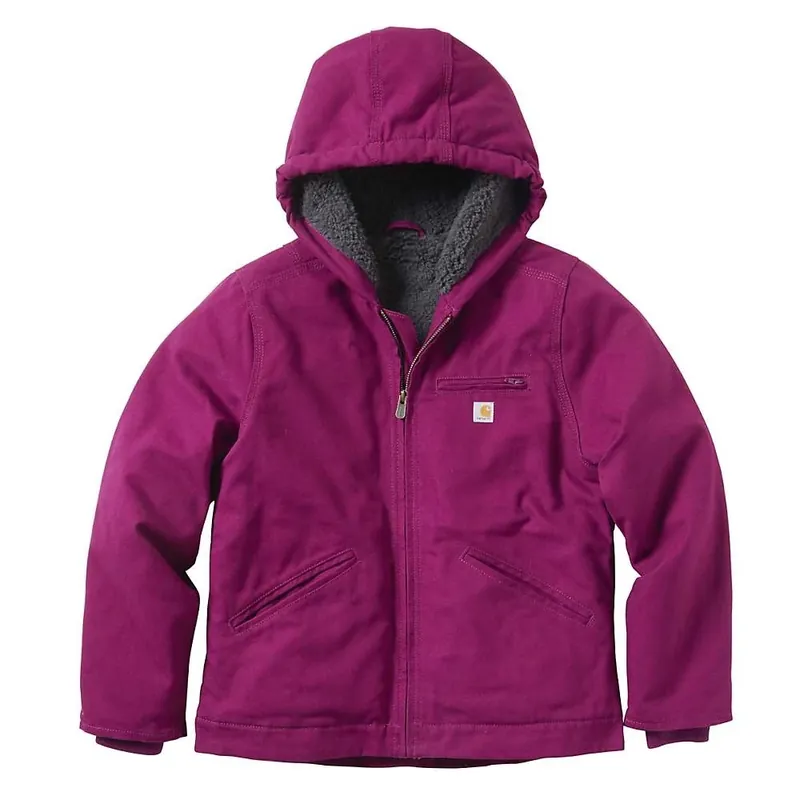 Kid‘s Sierra Sherpa Lined Jacket - Small - Plum Caspia