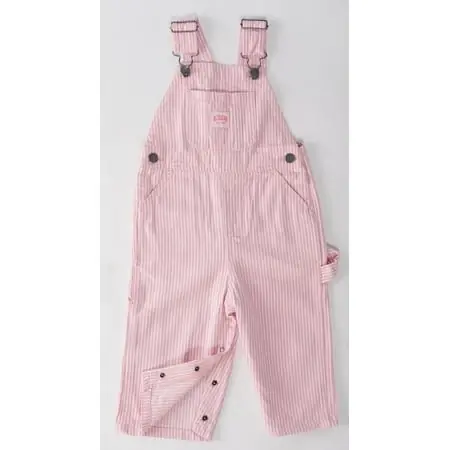 Infant Bib Overall - Pink Stripe - Comfortable And Stylish Baby Clothing