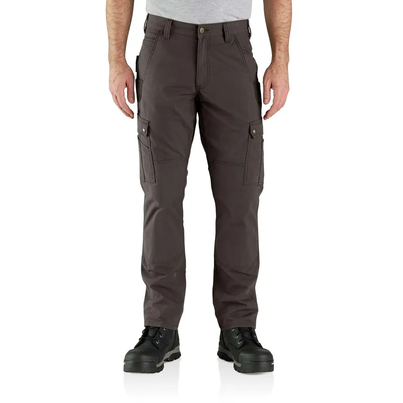 Rugged Flex Relaxed Fit Ripstop Cargo Work Pant W44 Dark Coffee
