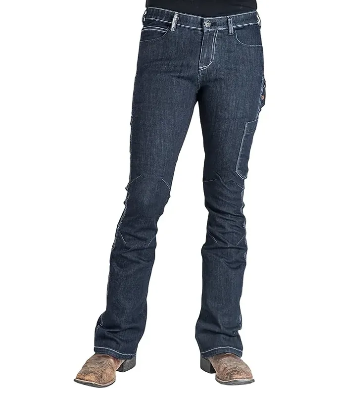 Dx Bootcut Women‘s Work Pants - Durable, Comfortable, Versatile