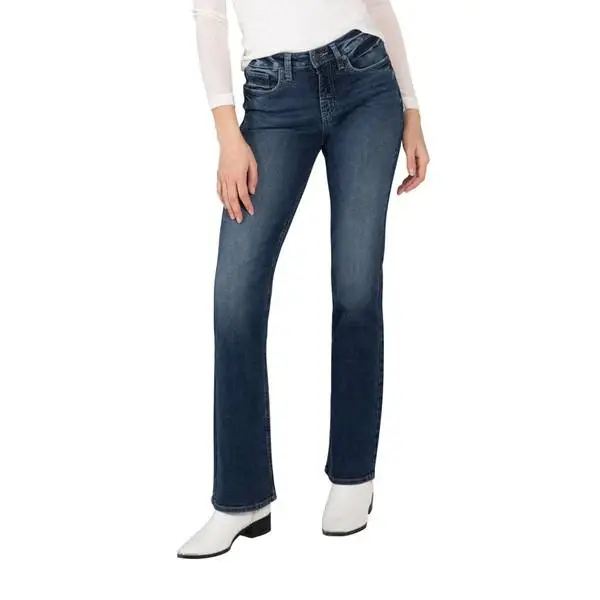 . Women‘s Curvy High Rise Bootcut Jeans