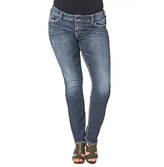 Women‘s Plus Size Suki Mid-rise Straight Leg Jeans - Size 18w X 30