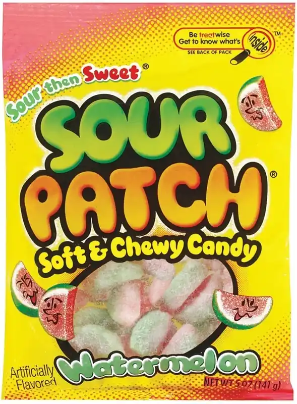 Sour Patch Watermelon Peg 5 Oz. 12 Count