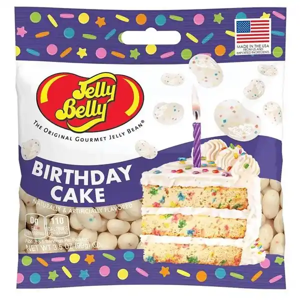 Birthday Cake Jelly Beans 3.5 Oz Bag - Delicious Gourmet Treat