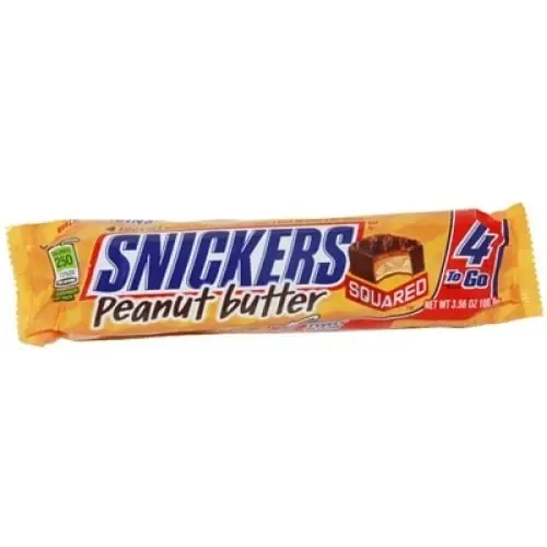 Snickers Peanut Butter Squared Candy 3.56 Oz