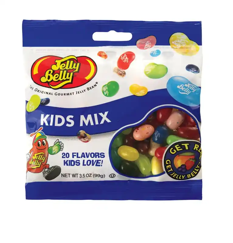 Gourmet Jelly Beans, Kids Mix, Grab & Go Bag, 3.5-oz.