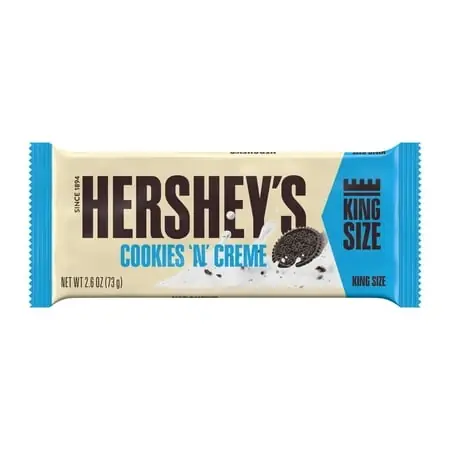 Cookies ‘n‘ Creme King Size Candy Bar - 2.6 Ounces
