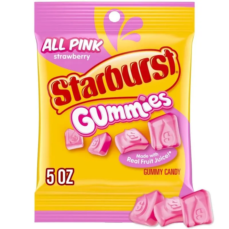Starburst Gummy All Pink