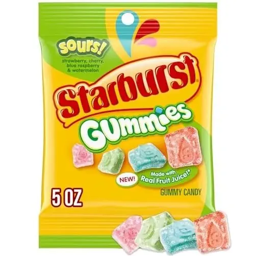 Starburst Gummy Sour