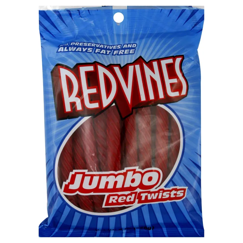 American Licorice 8-oz Red Vines Original Twists Soft Confections