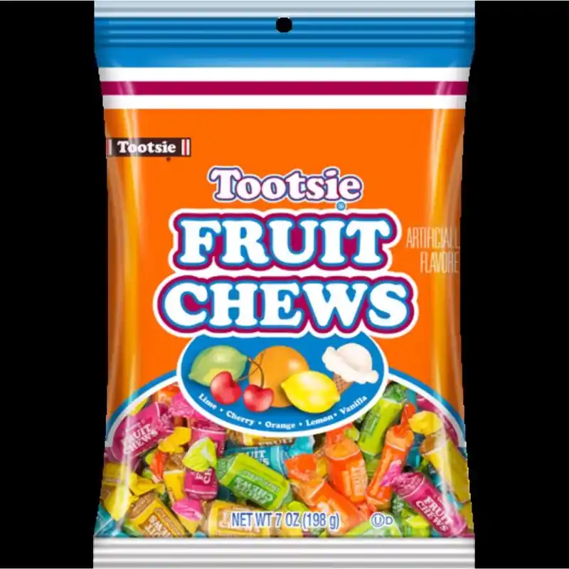 Fruit Chews Candy 7 Oz Pack