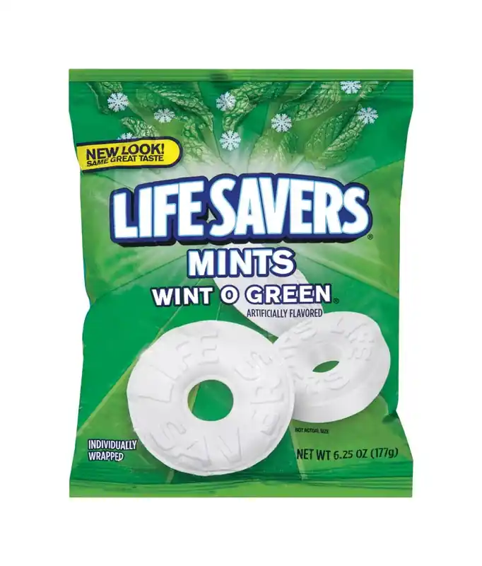 Wint O Green Mints 6.25 Oz - Classic Hard Candy