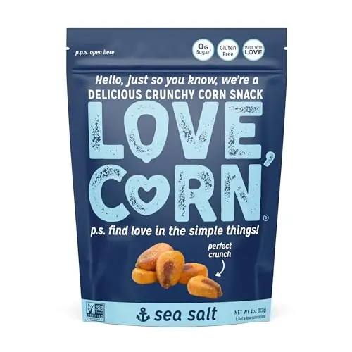 Crunchy Corn, Sea Salt, 4 Oz.