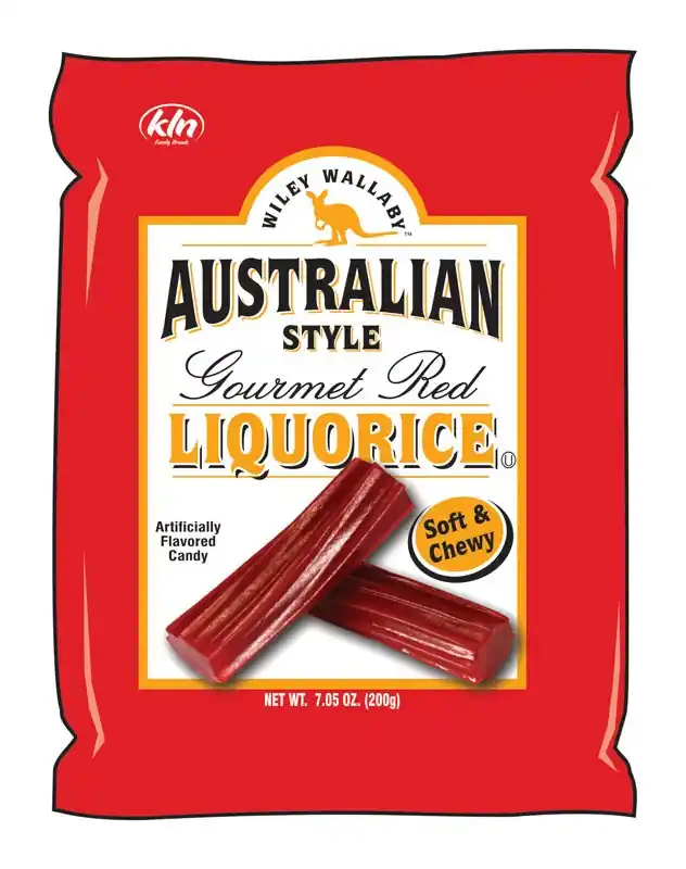 Australian Style Gourmet Red Licorice 7.05 Ounces