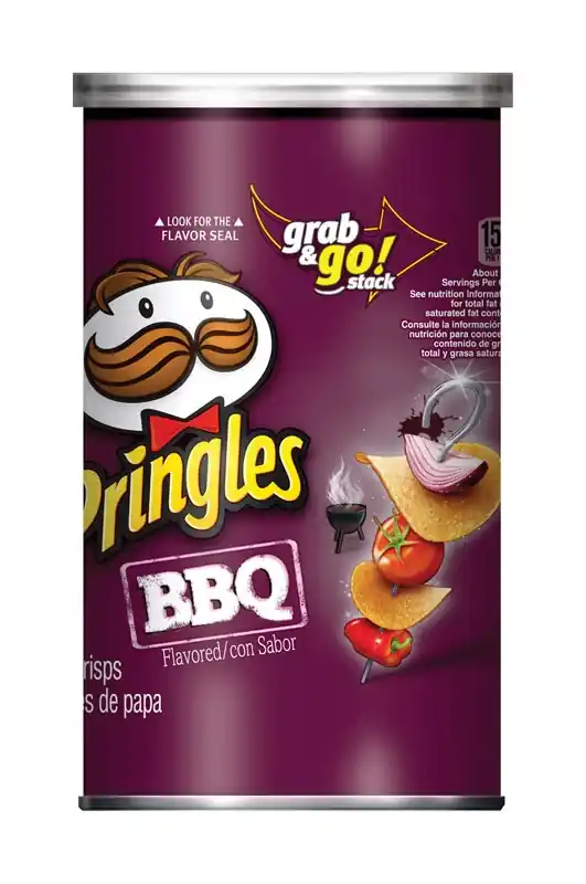 Bbq Potato Crisps 5.5 Oz Can - Delicious Snack For Any Occasion