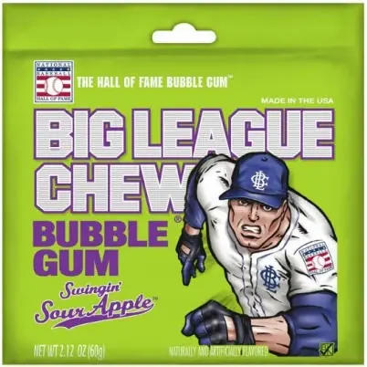 Swingin‘ Sour Apple Gum, 2.12 Oz.