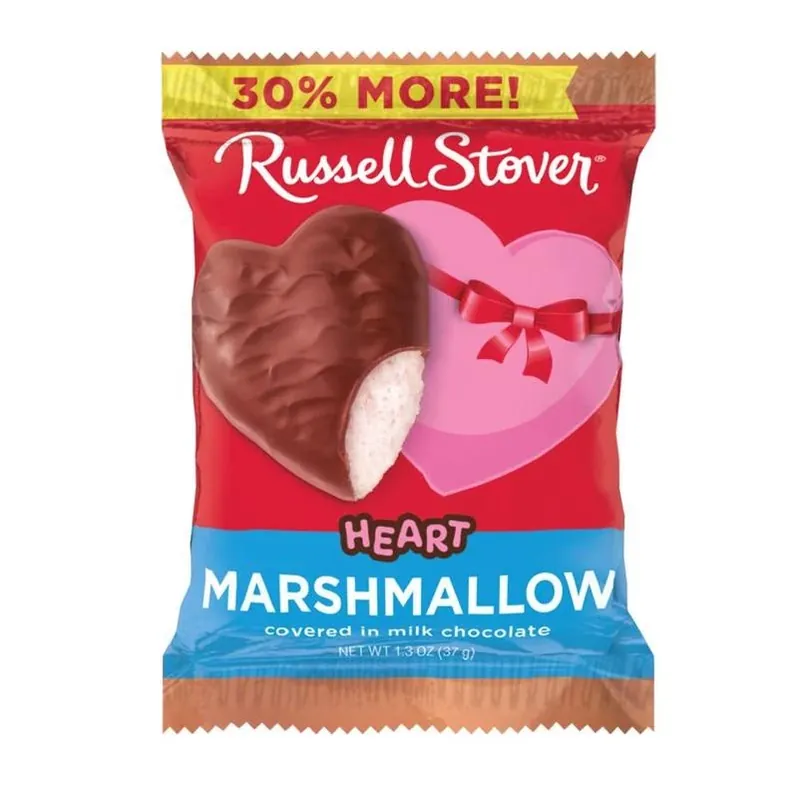 Milk Chocolate Marshmallow Heart 1.3 Oz