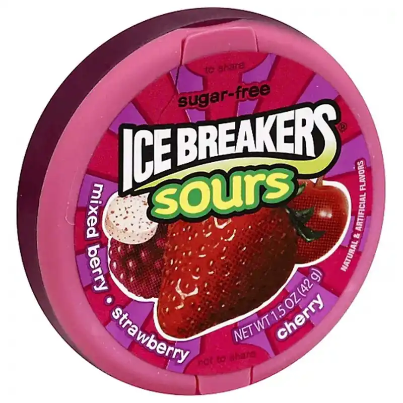 Ice Breakers Sours Berry Tin 1.5 Oz