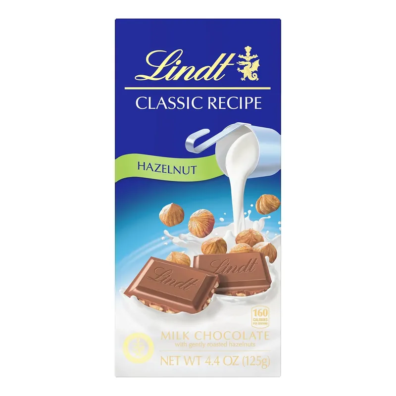 Classic Recipe Hazelnut Chocolate Bar 4.4 Oz