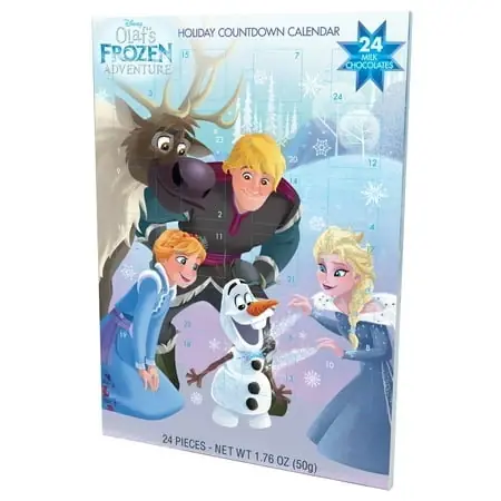 Frozen Advent Calendar With 24 Surprises For Holiday Countdown