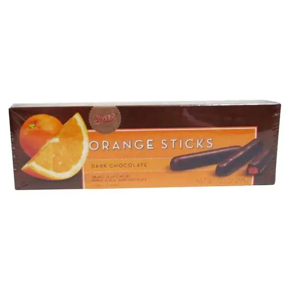 Dark Chocolate Orange Sticks, 10.5 Ounces - Gourmet Treats