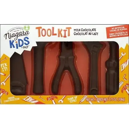 Niagara Milk Chocolate Tool Set - 3.75 Ounce Valentine‘s Day Gift