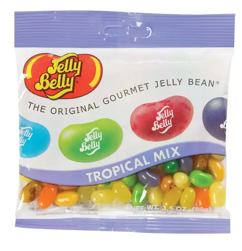 Tropical Mix Jelly Beans 3.5 Oz