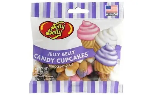 Jelly Beans 3oz Candy Cupcakes - Delicious Assorted Flavors