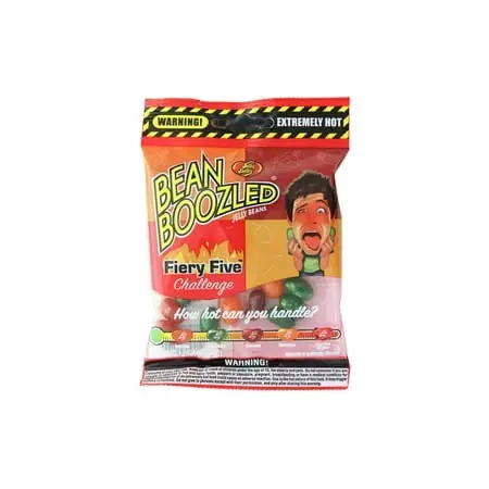 Bean Boozled Fiery Five Jelly Beans 1.9 Ounce Bag