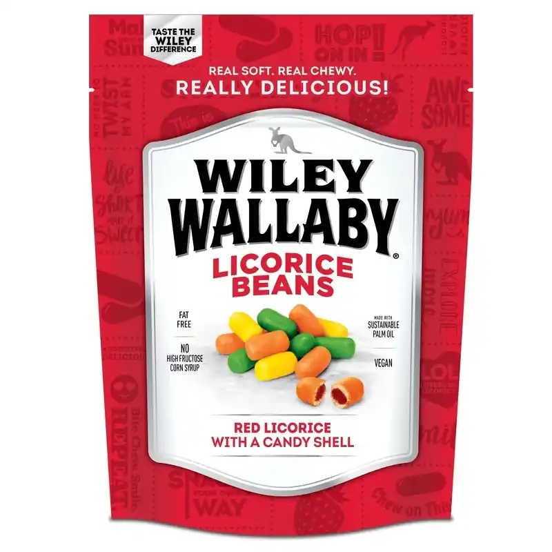Red Licorice 7.05 Oz Soft Gourmet Licorice Beans