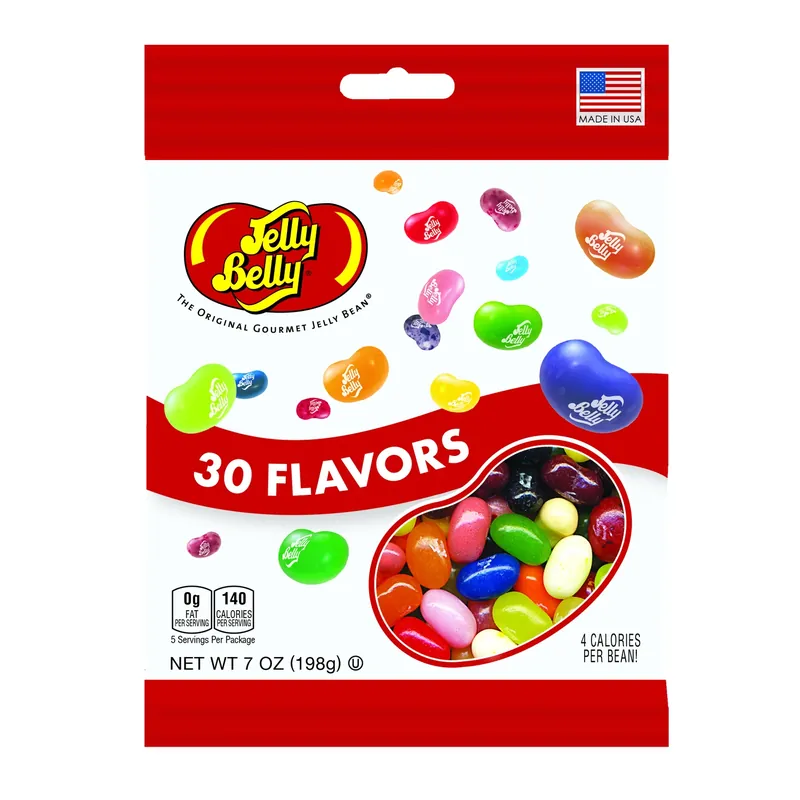 Gourmet Jelly Beans Assorted Flavors 7 Ounce Bag