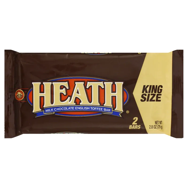 King Size Milk Chocolate English Toffee Bar, 2.8 Oz - Delicious Treat