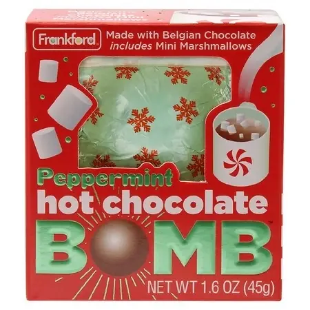 Hot Cocoa Bomb Peppermint 1.6 Ounce Treat