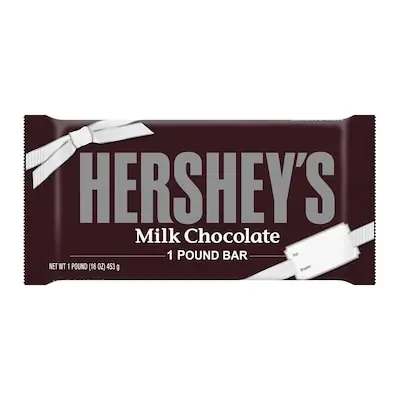 Milk Chocolate Bar, 1 Pound (16 Oz) - Perfect For Any Occasion