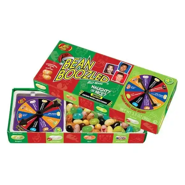 Bean Boozled Naughty Or Nice Spinner Gift Box - Fun Candy Experience