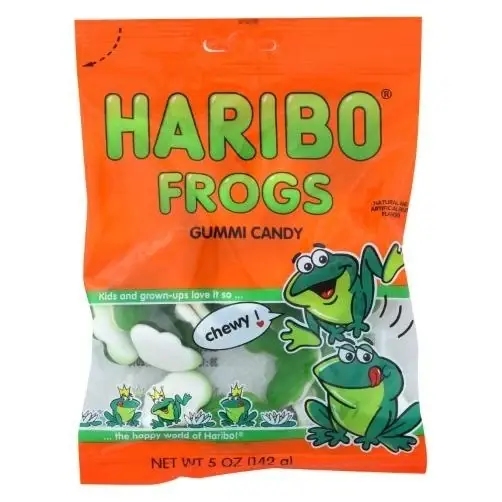 Haribo Frogs Candy, 5 Oz