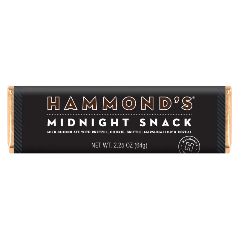 Midnight Snack Milk Chocolate Candy Bar 2.25 Oz - Ultimate Sweet Treat