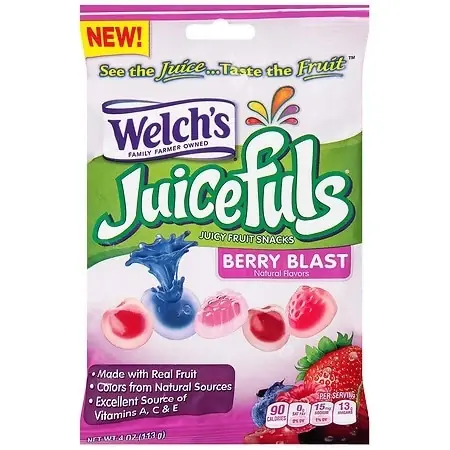 Welch‘s Juicefuls Berry Blast Juice - 4.0 Ounce Pouch