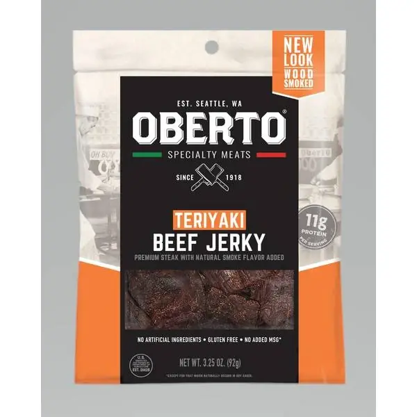 Oberto 3.25-oz Teriyaki Beef Jerky Meat Snacks