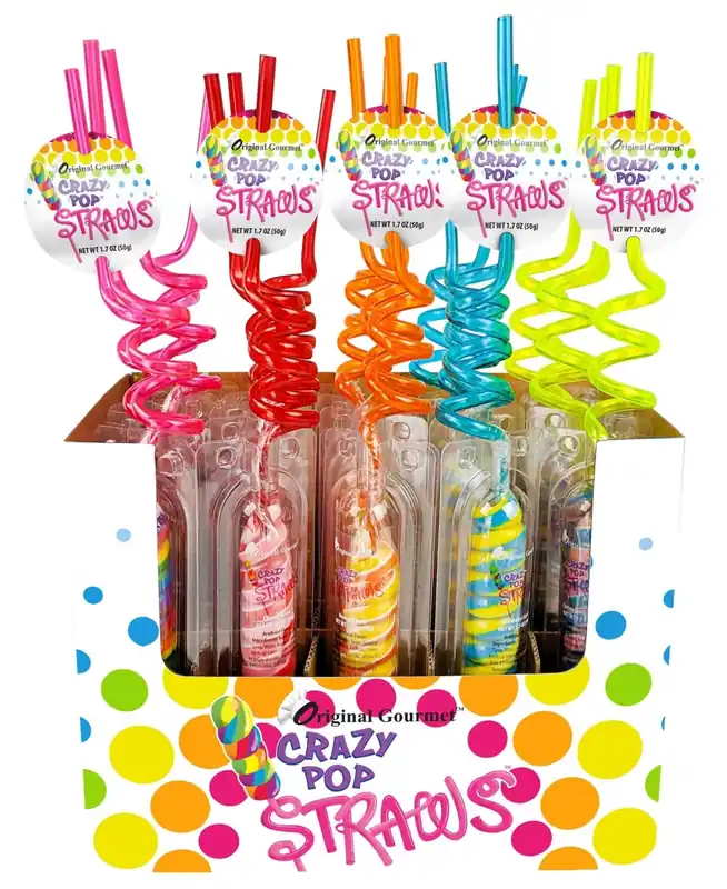 Crazy Pop Straws