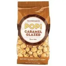 Hammonds Caramel Corn Crunch Popcorn 6oz Bag - Perfect Halloween Treat