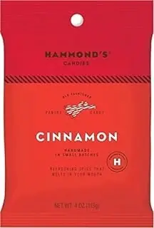 Old Fashioned All Natural Cinnamon Drops 4 Ounce Bag